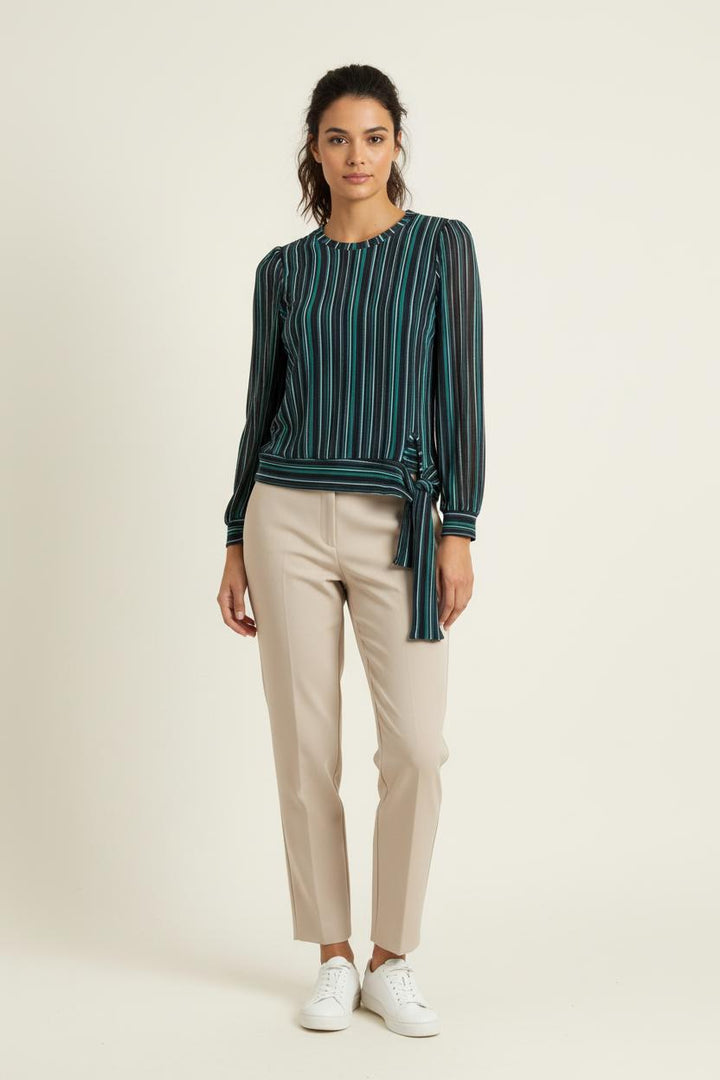 Blouse Rayée Multicolore - Taille M/38 de la marque La Fée Maraboutée | PARAD80460 - Vendu par Paradigme - Image 1