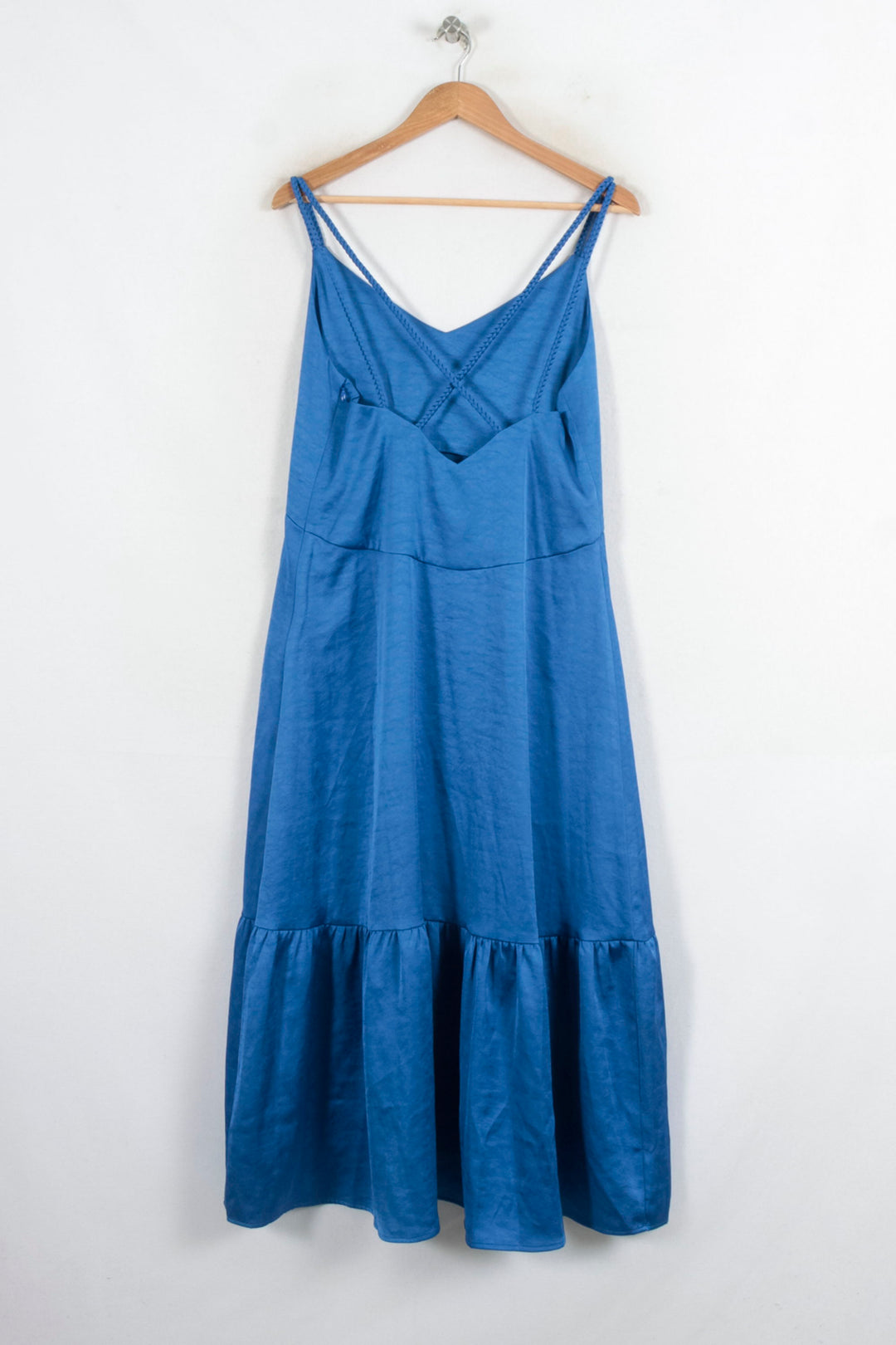 Robe Longue Bleue - Taille XL/42 de la marque Claudie Pierlot | PARAD80466 - Vendu par Paradigme - Image 4