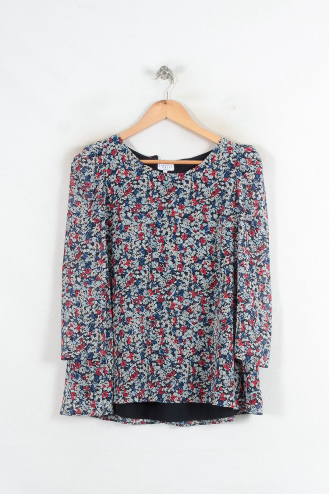 Blouse Fleurie Multicolore - Taille M/38 de la marque Claudie Pierlot | PARAD80472 - Vendu par Paradigme - Image 2