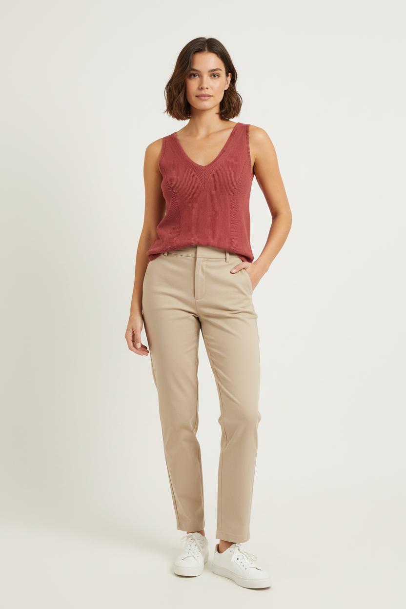 Débardeur Bordeaux - Taille M/38 de la marque Comptoir des Cotonniers | PARAD80473 - Vendu par Paradigme - Image 1