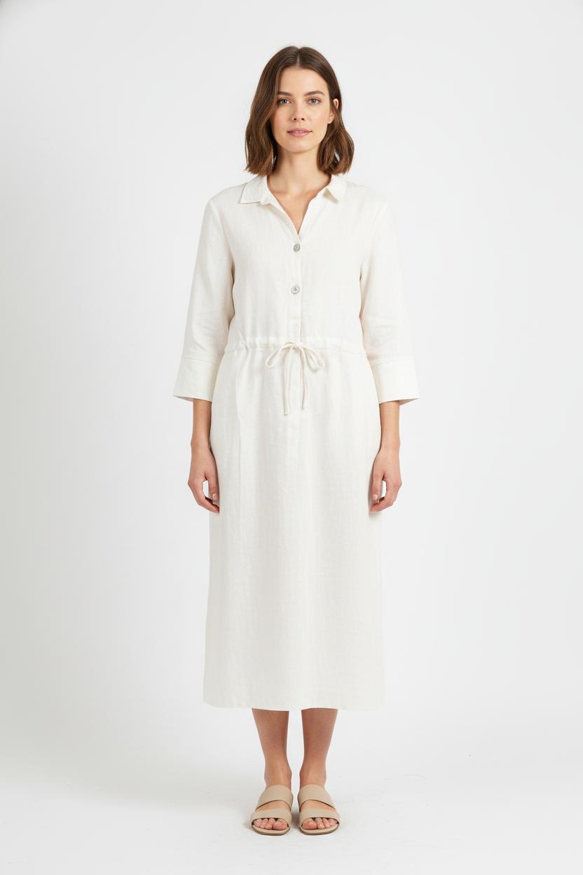 Robe Chemise Blanche - Taille L/40 de la marque Maison 123 | PARAD80481 - Vendu par Paradigme - Image 1