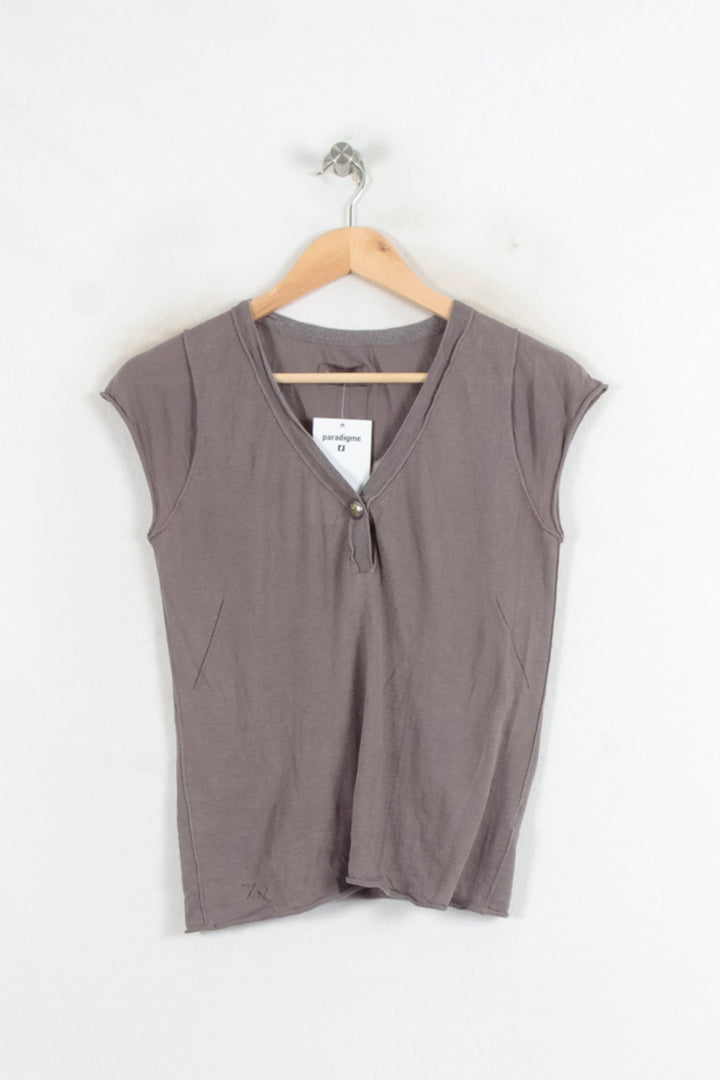 Top Marron - Taille S/36 de la marque Zadig&Voltaire | PARAD80502 - Vendu par Paradigme - Image 2