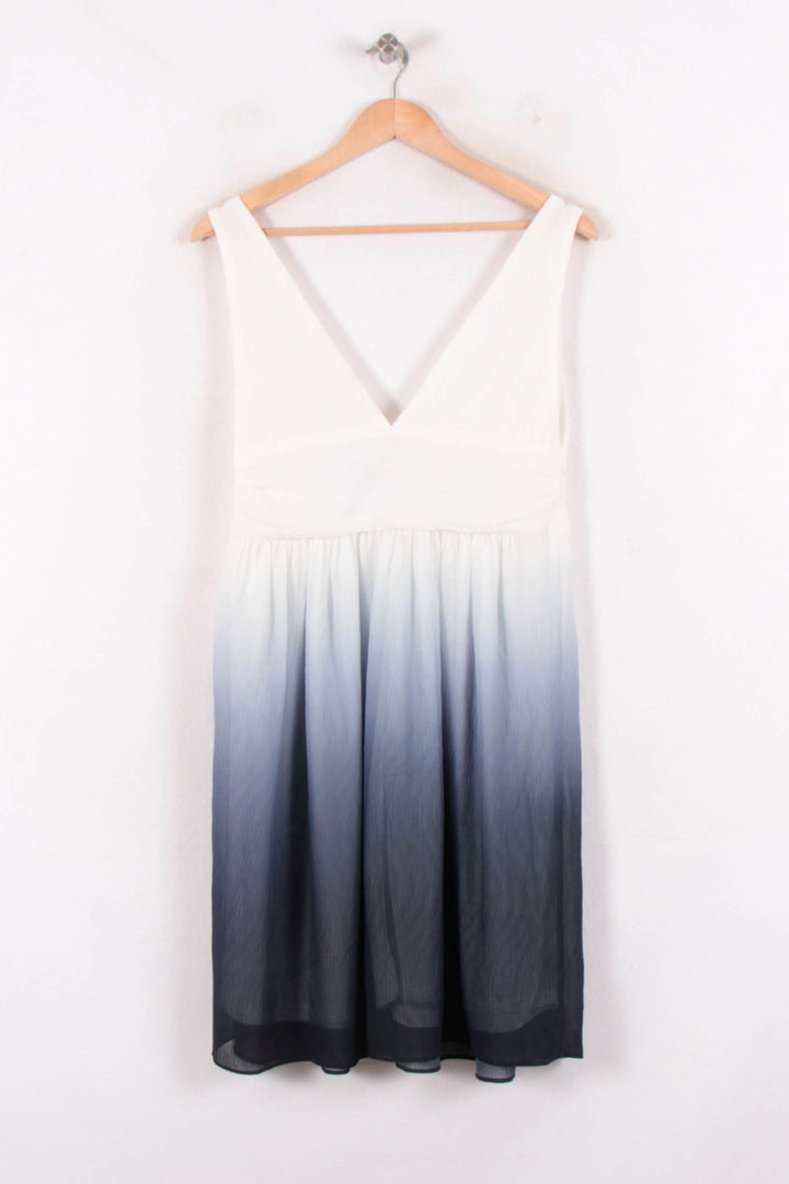 Robe Dégradée Blanche et Bleue - Taille M/38 de la marque Petite Mendigote | PARAD80504 - Vendu par Paradigme - Image 4