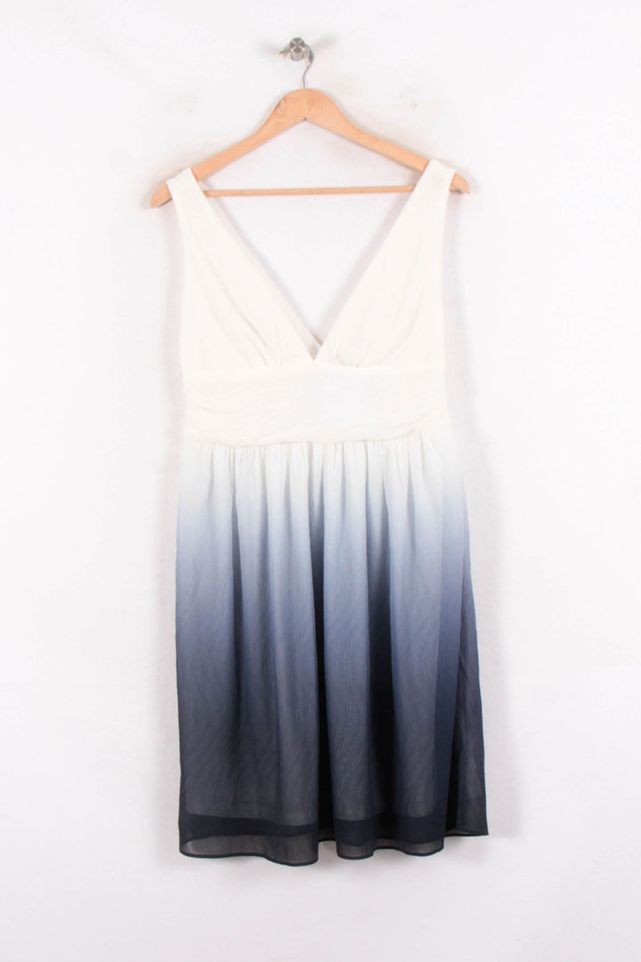 Robe Dégradée Blanche et Bleue - Taille M/38 de la marque Petite Mendigote | PARAD80504 - Vendu par Paradigme - Image 2