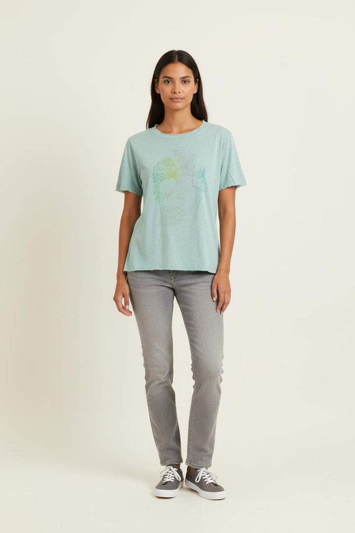 Tee-shirt Vert - Taille S/36 de la marque Zadig&Voltaire | PARAD80515 - Vendu par Paradigme - Image 1