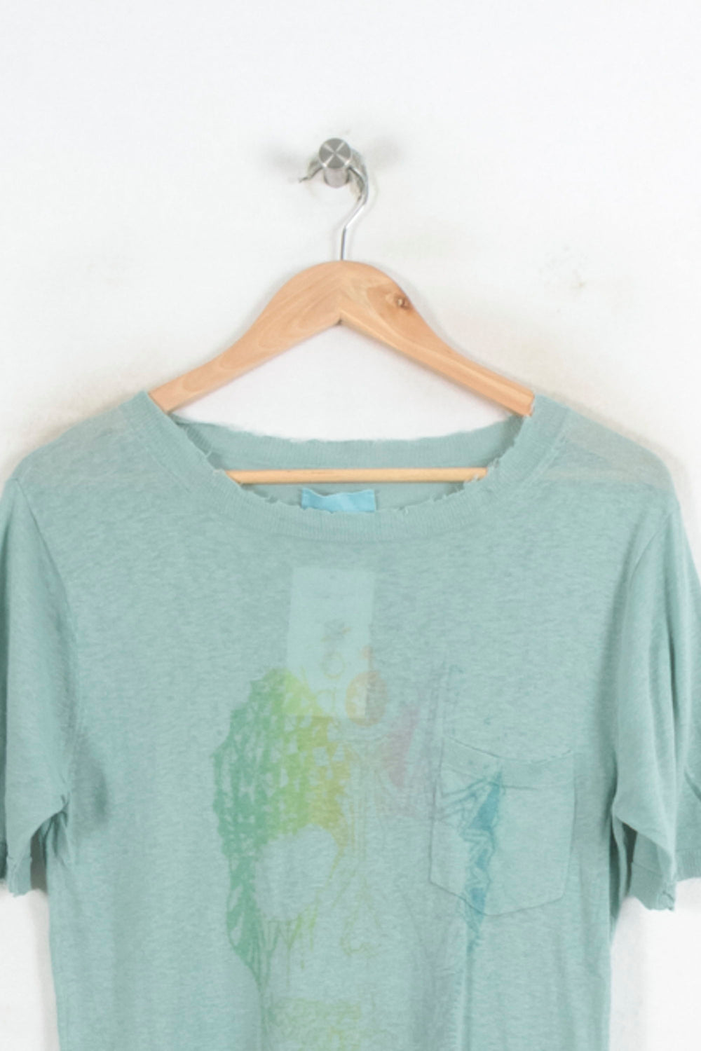 Tee-shirt Vert - Taille S/36 de la marque Zadig&Voltaire | PARAD80515 - Vendu par Paradigme - Image 2