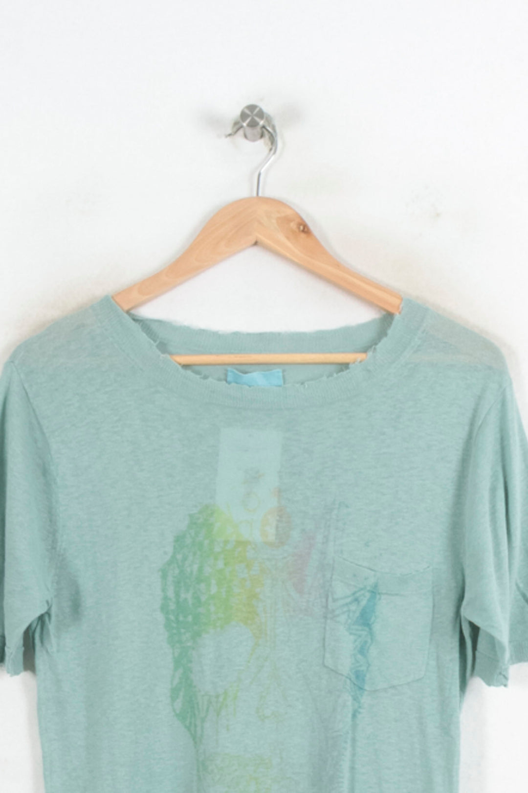 Tee-shirt Vert - Taille S/36 de la marque Zadig&Voltaire | PARAD80515 - Vendu par Paradigme - Image 2