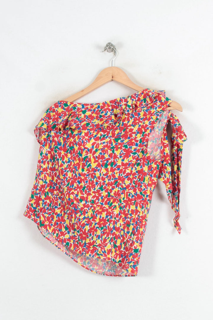 Blouse Multicolore - Taille L/40 de la marque Claudie Pierlot | PARAD80516 - Vendu par Paradigme - Image 4