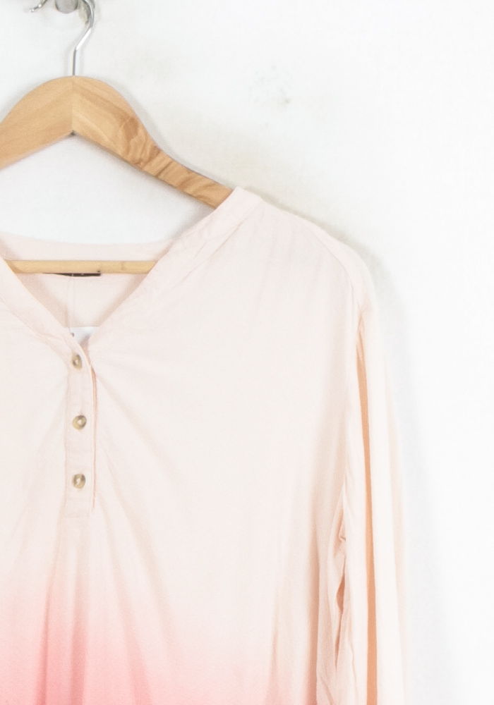 Blouse Rose et Blanche - Taille L/40 de la marque One Step | PARAD80518 - Vendu par Paradigme - Image 3