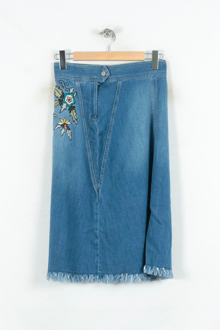 Jupe Longue Bleue - Taille M/38 de la marque Zadig&Voltaire | PARAD80522 - Vendu par Paradigme - Image 2