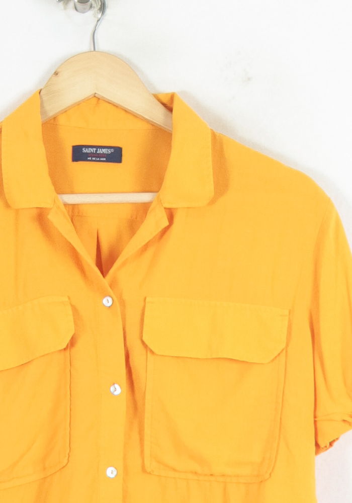 Chemise Orange - Taille L/40 de la marque Saint James | PARAD80525 - Vendu par Paradigme - Image 3