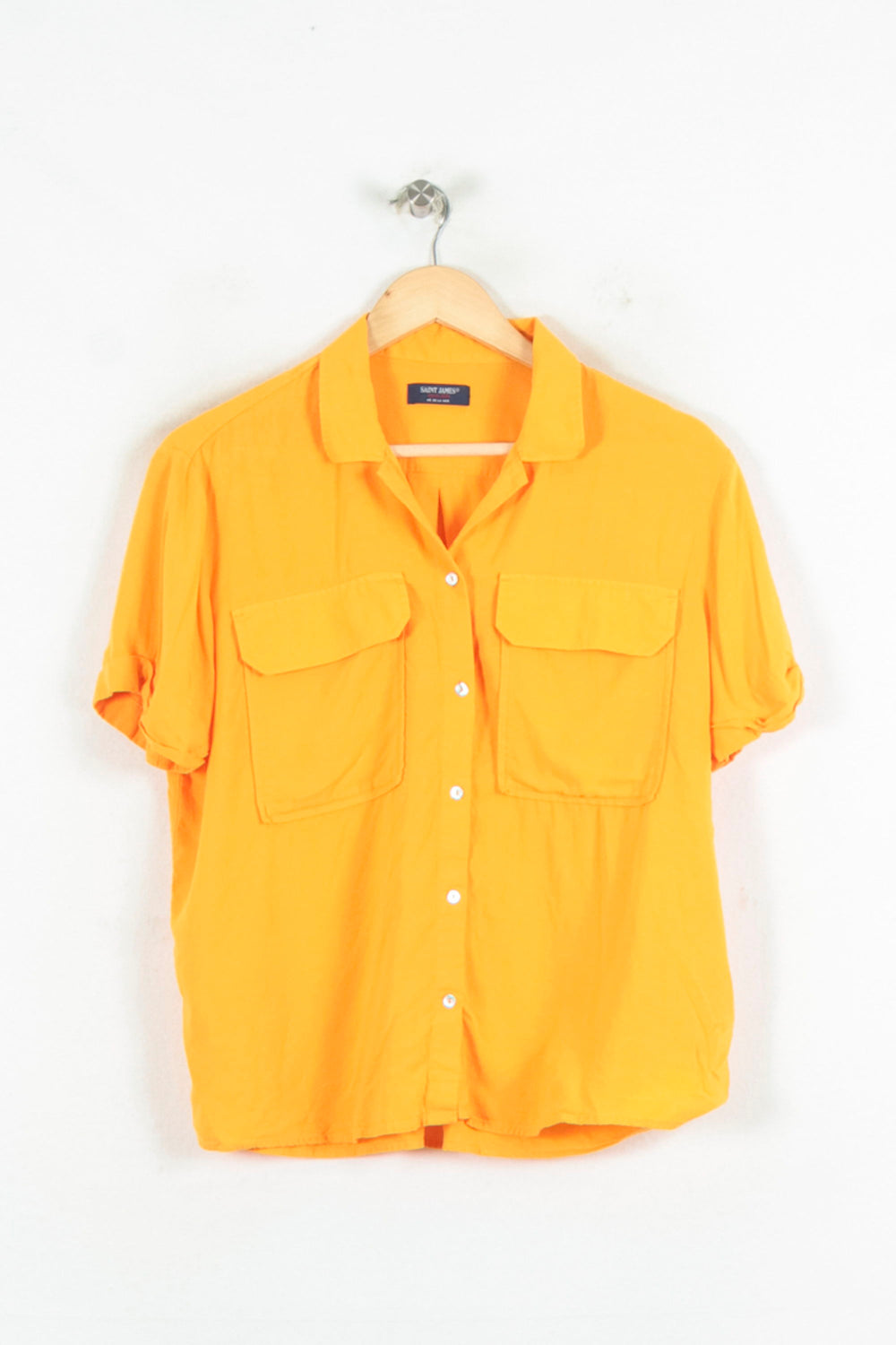 Chemise Orange - Taille L/40 de la marque Saint James | PARAD80525 - Vendu par Paradigme - Image 2