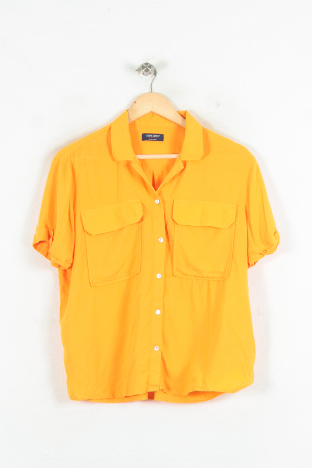Chemise Orange - Taille L/40 de la marque Saint James | PARAD80525 - Vendu par Paradigme - Image 2