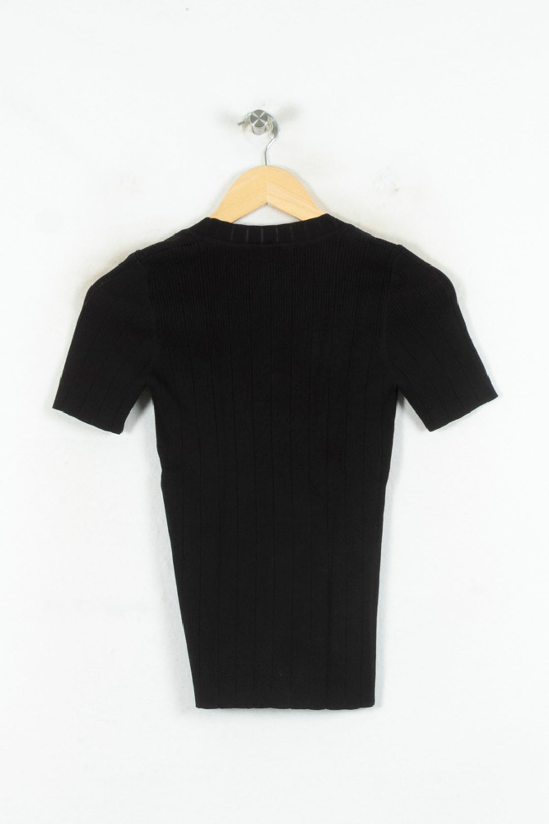 Pull Noir - Taille M/38 de la marque Sandro | PARAD80532 - Vendu par Paradigme - Image 4