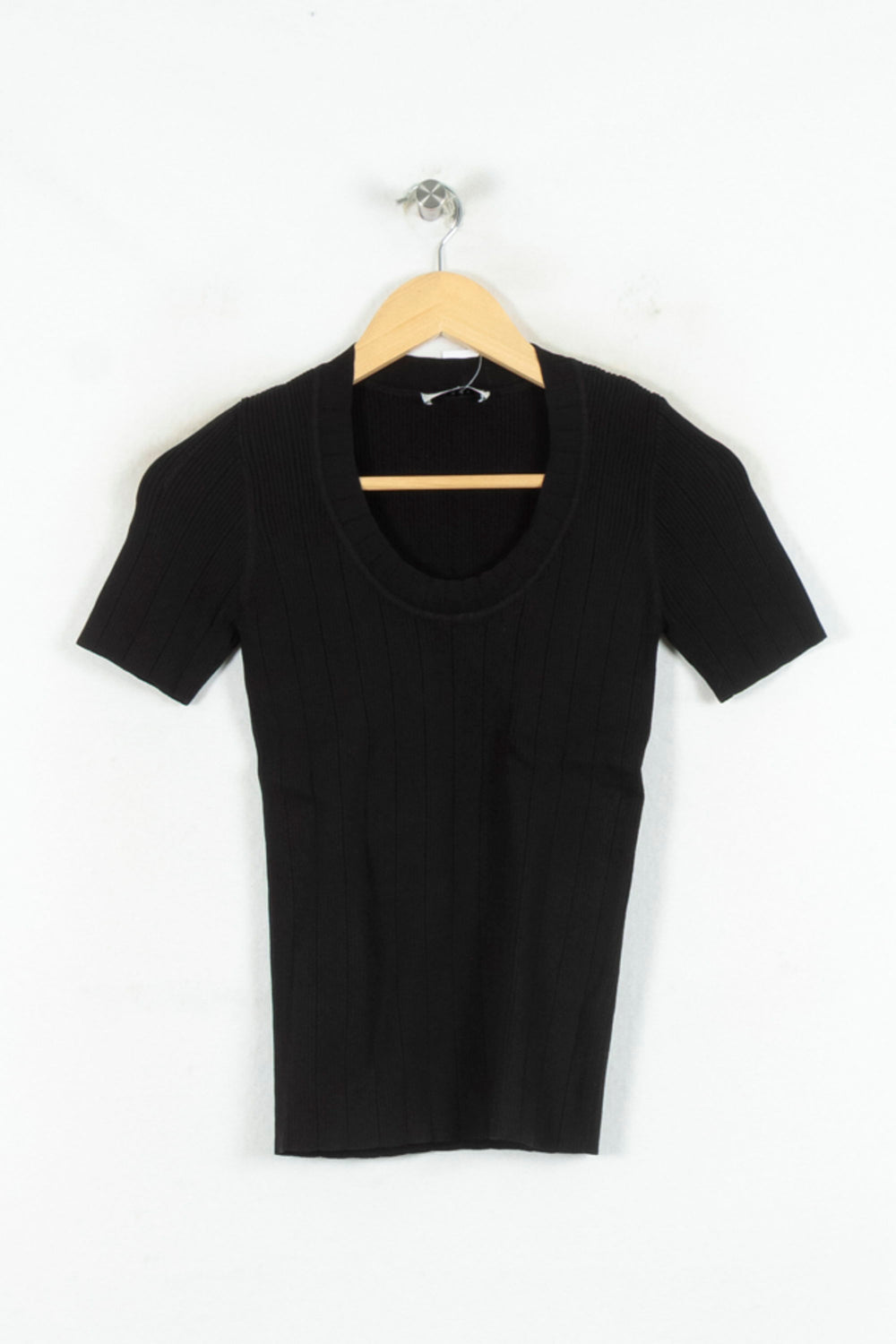 Pull Noir - Taille M/38 de la marque Sandro | PARAD80532 - Vendu par Paradigme - Image 2