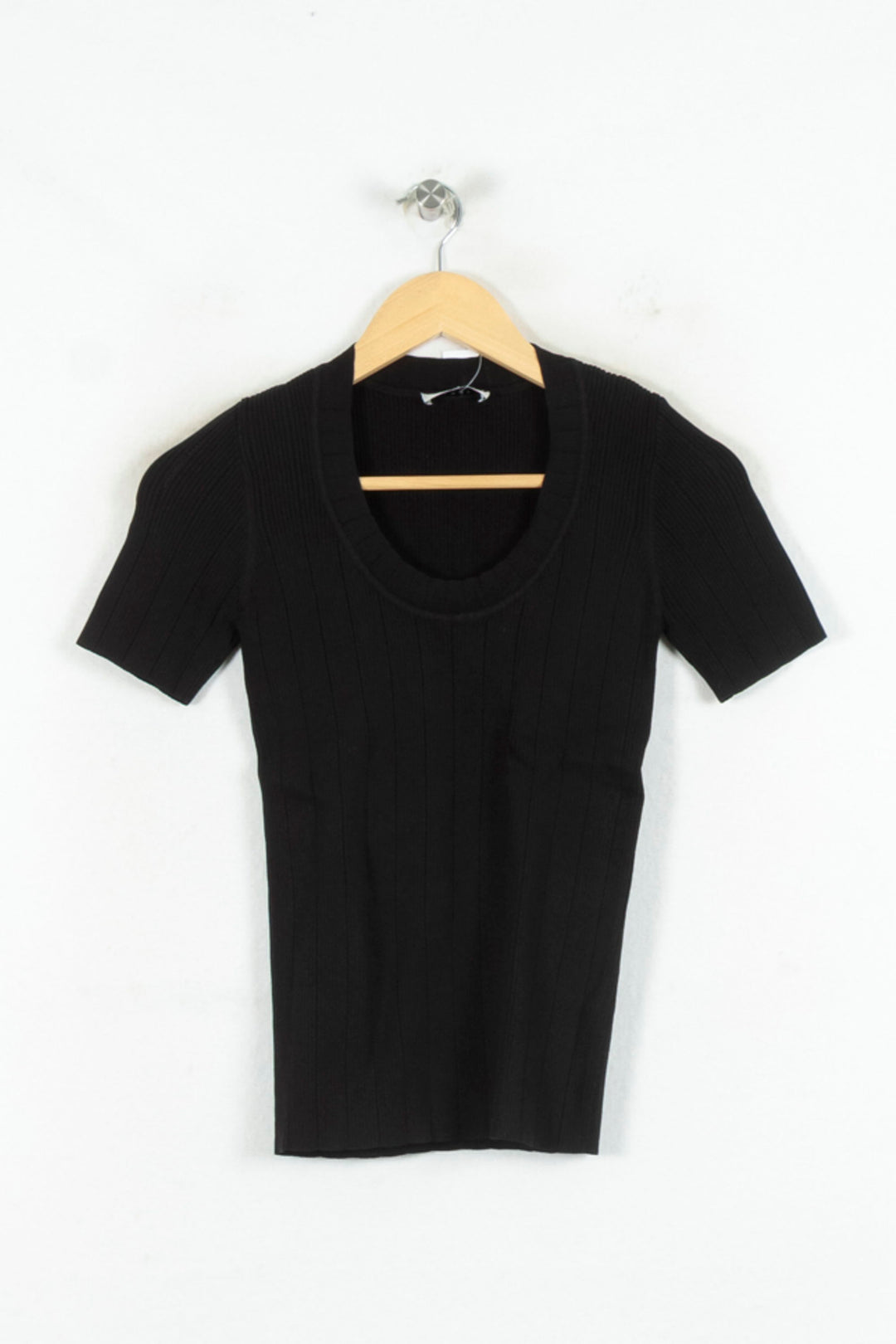 Pull Noir - Taille M/38 de la marque Sandro | PARAD80532 - Vendu par Paradigme - Image 2