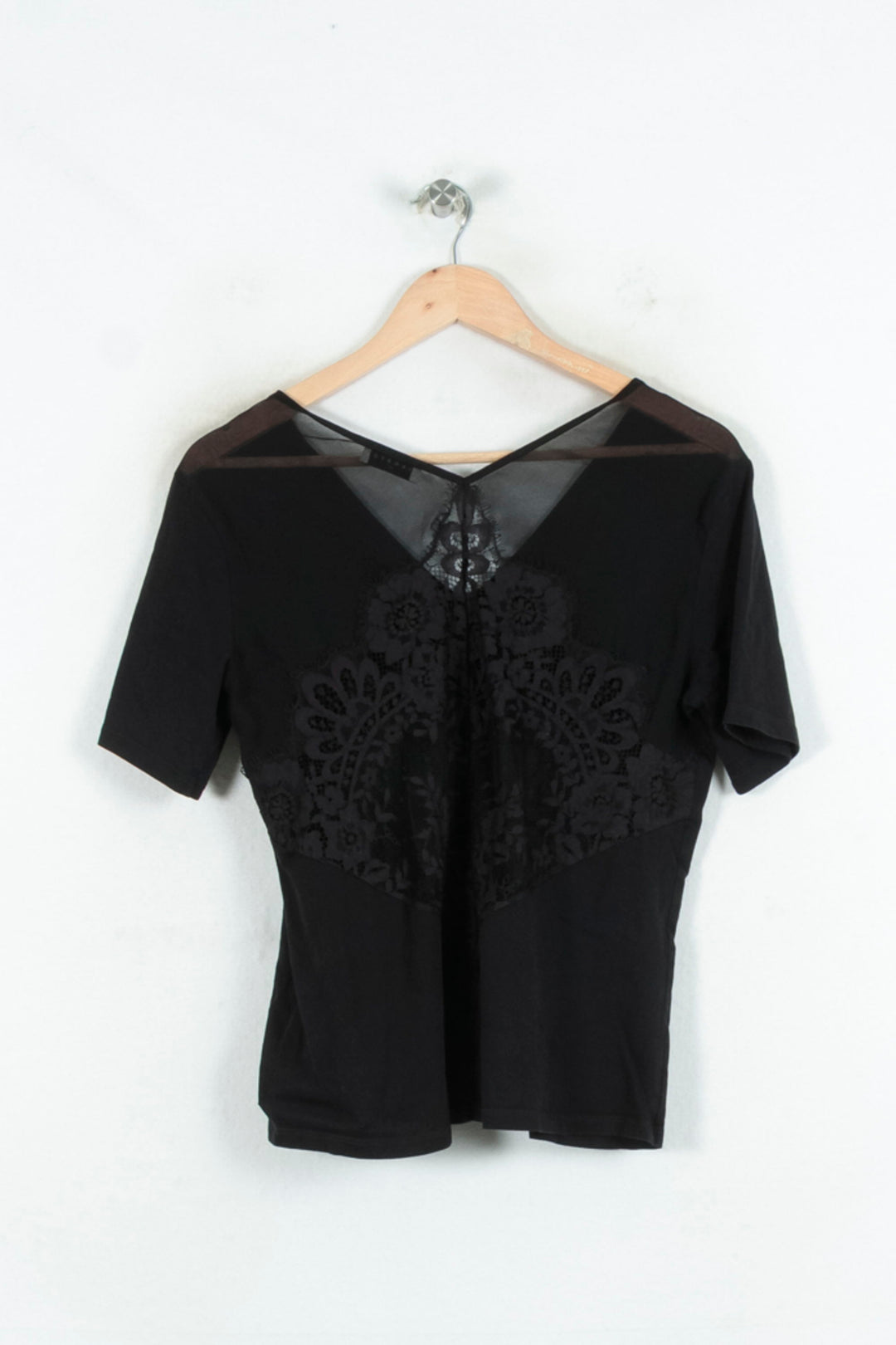 Tunique Noire - Taille M/38 de la marque Sandro | PARAD80538 - Vendu par Paradigme - Image 4