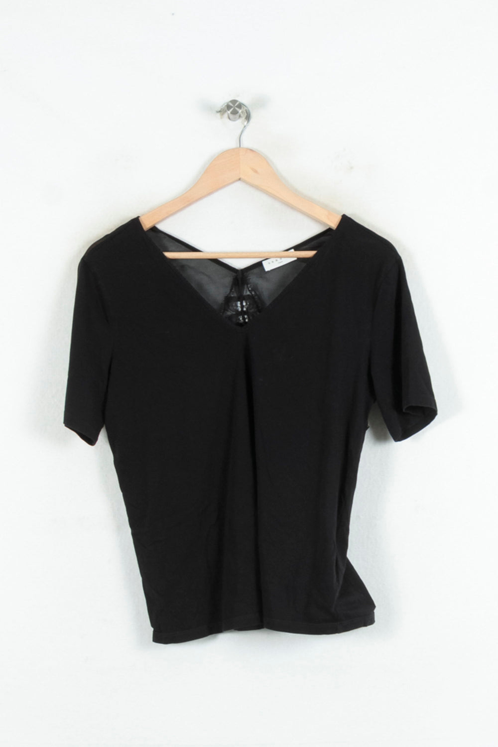 Tunique Noire - Taille M/38 de la marque Sandro | PARAD80538 - Vendu par Paradigme - Image 2