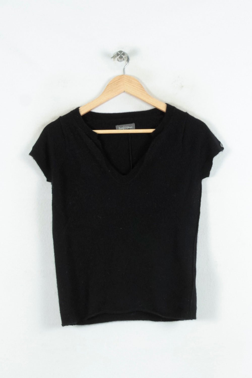 Pull Noir - Taille S/36 de la marque Zadig&Voltaire | PARAD80544 - Vendu par Paradigme - Image 2