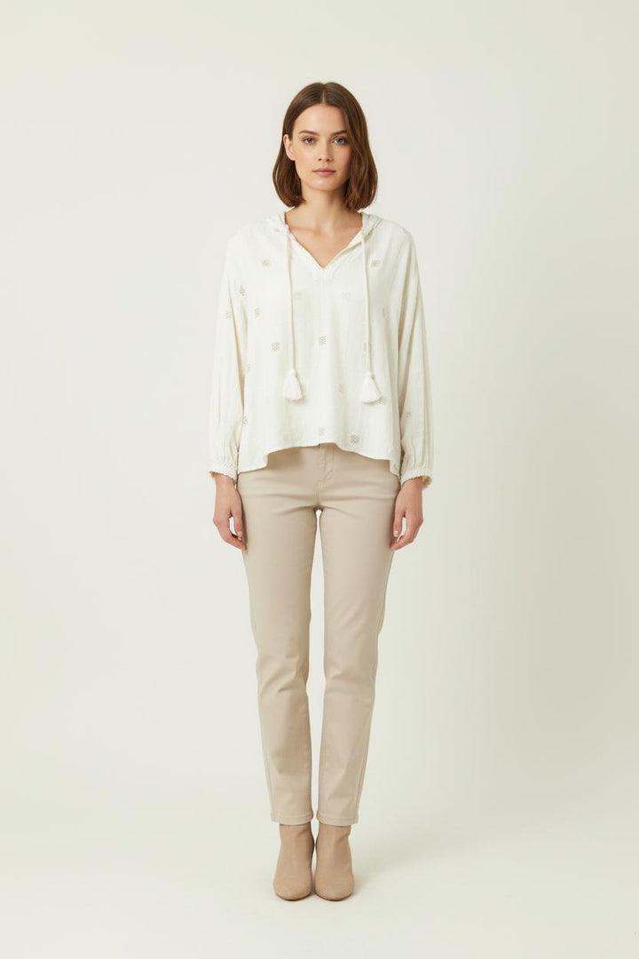 Blouse Blanche - Taille M/38 de la marque ba&sh | PARAD80545 - Vendu par Paradigme - Image 1