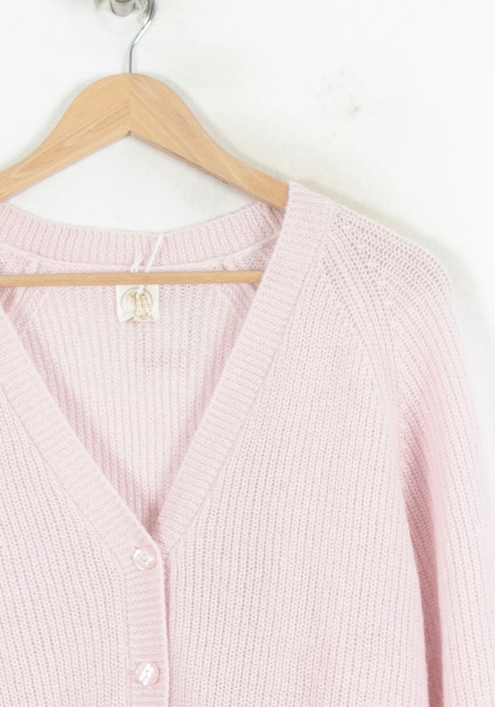 Cardigan Rose - Taille L/40 de la marque Des petits hauts | PARAD80547 - Vendu par Paradigme - Image 3