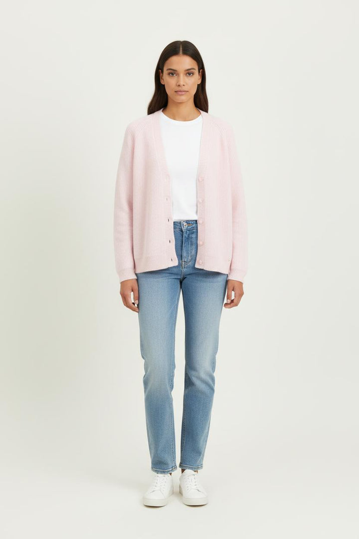 Cardigan Rose - Taille L/40 de la marque Des petits hauts | PARAD80547 - Vendu par Paradigme - Image 1