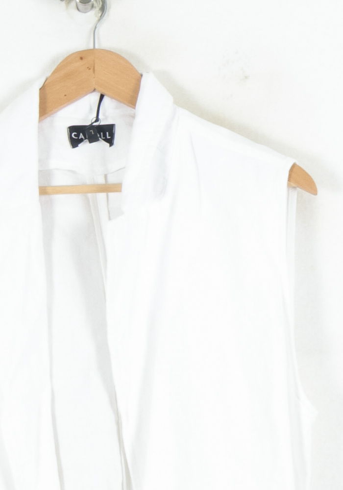 Gilet Blanc - Taille L/40 de la marque Caroll | PARAD80548 - Vendu par Paradigme - Image 3