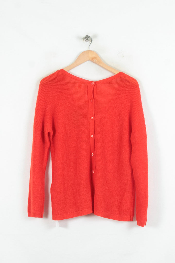 Pull Rouge - Taille S/36 de la marque Des petits hauts | PARAD80549 - Vendu par Paradigme - Image 4