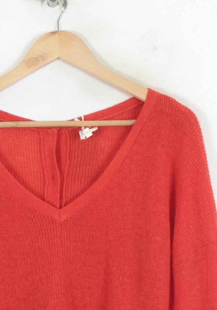 Pull Rouge - Taille S/36 de la marque Des petits hauts | PARAD80549 - Vendu par Paradigme - Image 3