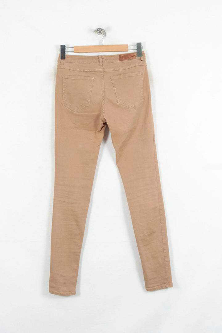Jean Beige - Taille M/38 de la marque American Vintage | PARAD80551 - Vendu par Paradigme - Image 4