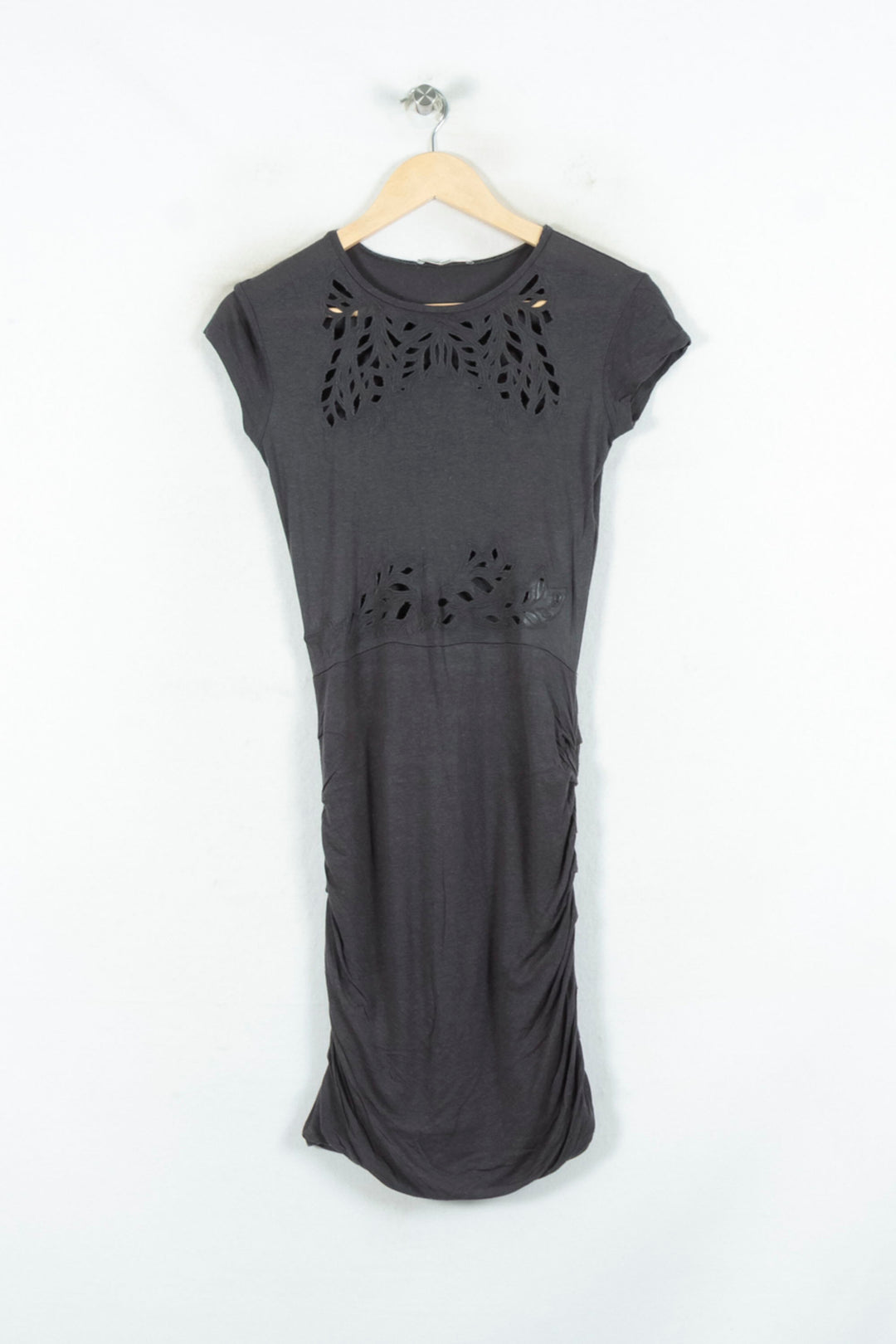 Robe Courte Grise - Taille M/38 de la marque Maje | PARAD80552 - Vendu par Paradigme - Image 2