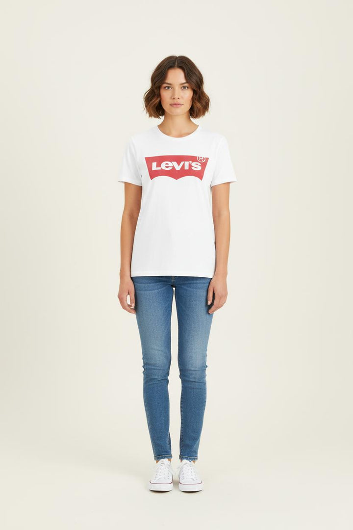 Tee-shirt Blanc et Rouge - Taille XS/34 de la marque Levi's | PARAD80562 - Vendu par Paradigme - Image 1