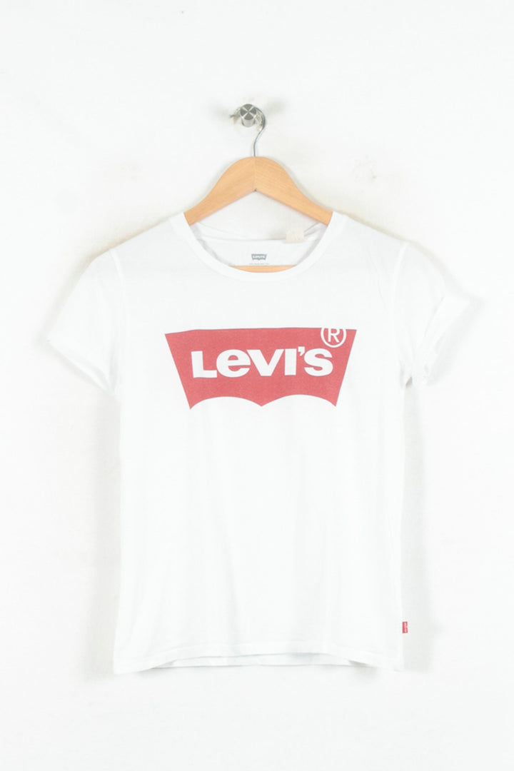 Tee-shirt Blanc et Rouge - Taille XS/34 de la marque Levi's | PARAD80562 - Vendu par Paradigme - Image 2