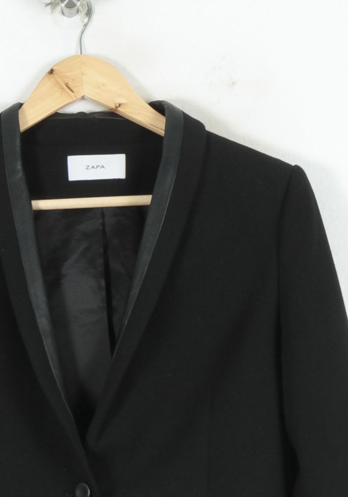 Blazer Noir - Taille S/36 de la marque ZAPA | PARAD80565 - Vendu par Paradigme - Image 3
