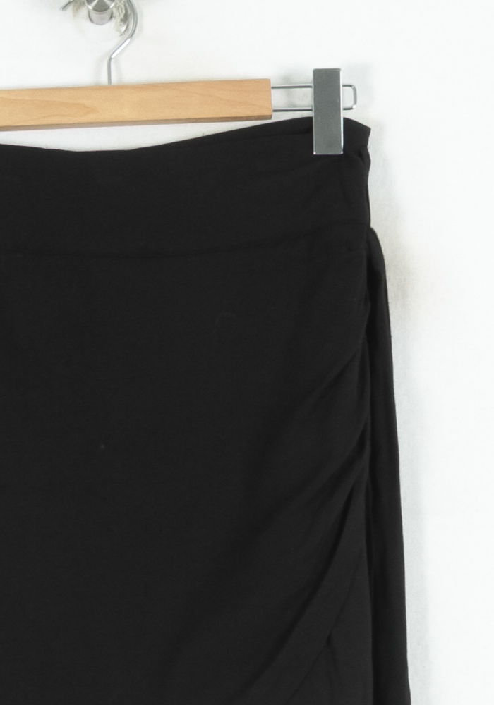 Jupe Portefeuille Noire - Taille S/36 de la marque IKKS | PARAD80570 - Vendu par Paradigme - Image 3