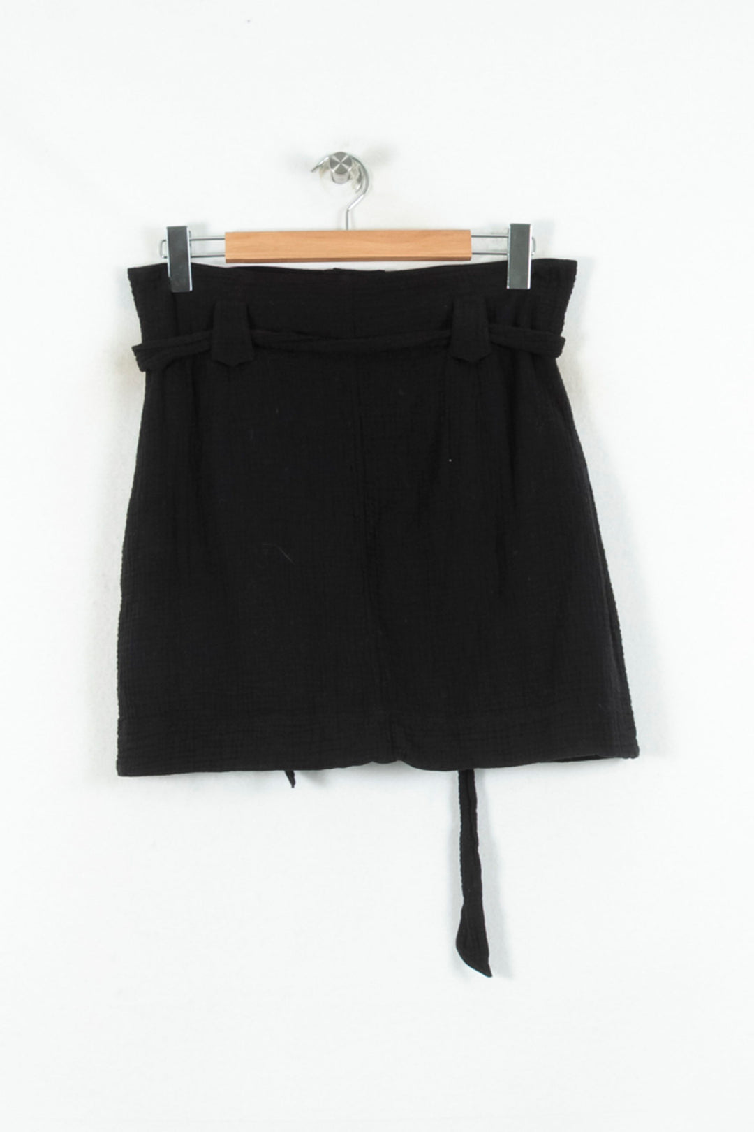 Jupe Boutonnée Noire - Taille L/40 de la marque Sézane | PARAD80577 - Vendu par Paradigme - Image 4