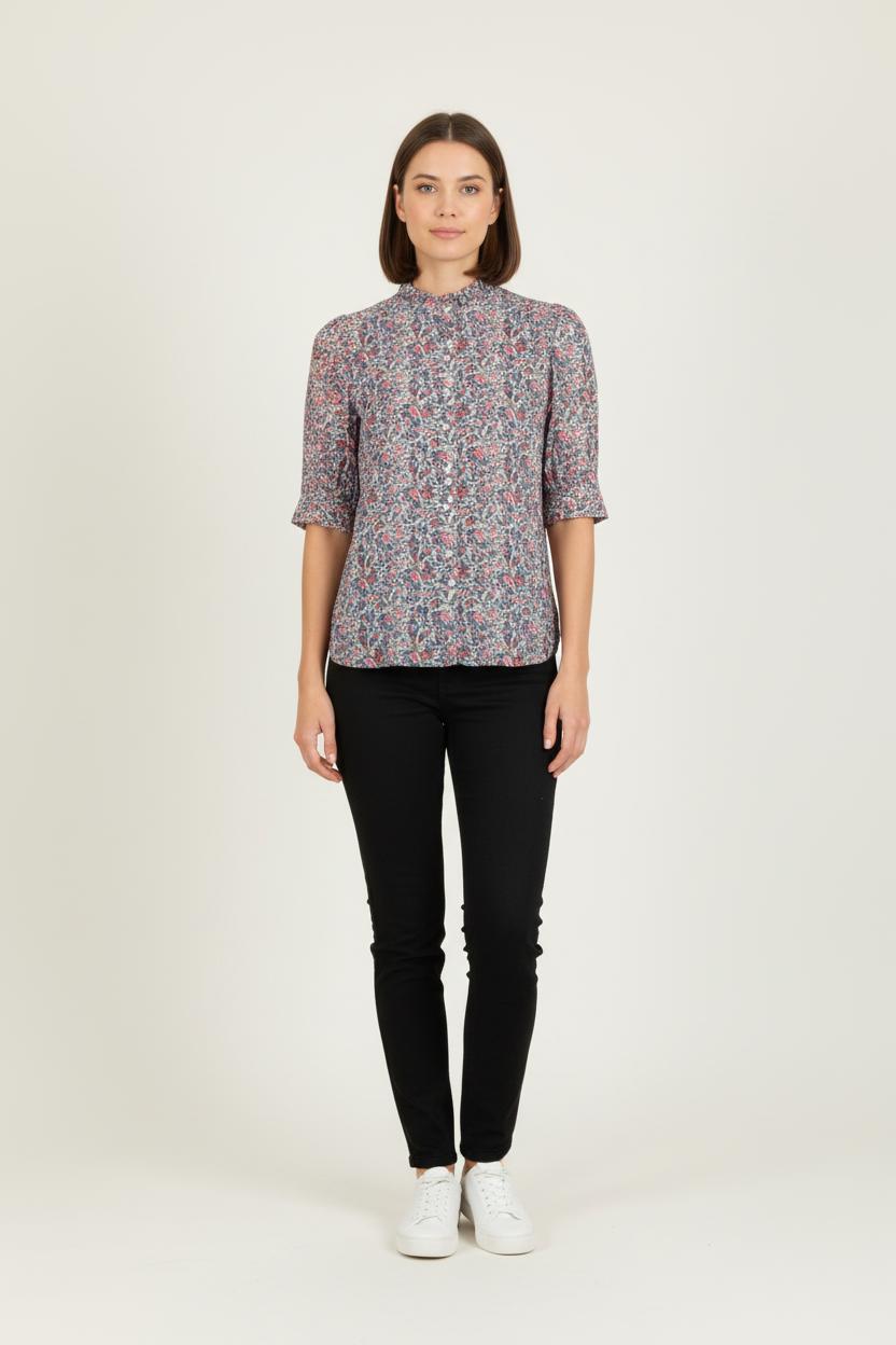 Blouse Multicolore - Taille S/36 de la marque Petite Mendigote | PARAD80580 - Vendu par Paradigme - Image 1
