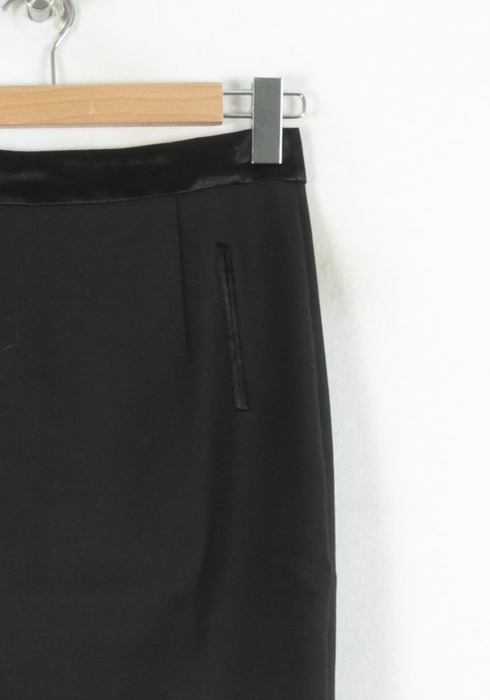 Jupe Crayon Noire - Taille S/36 de la marque La Française | PARAD80583 - Vendu par Paradigme - Image 3