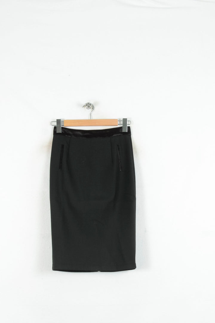 Jupe Crayon Noire - Taille S/36 de la marque La Française | PARAD80583 - Vendu par Paradigme - Image 2