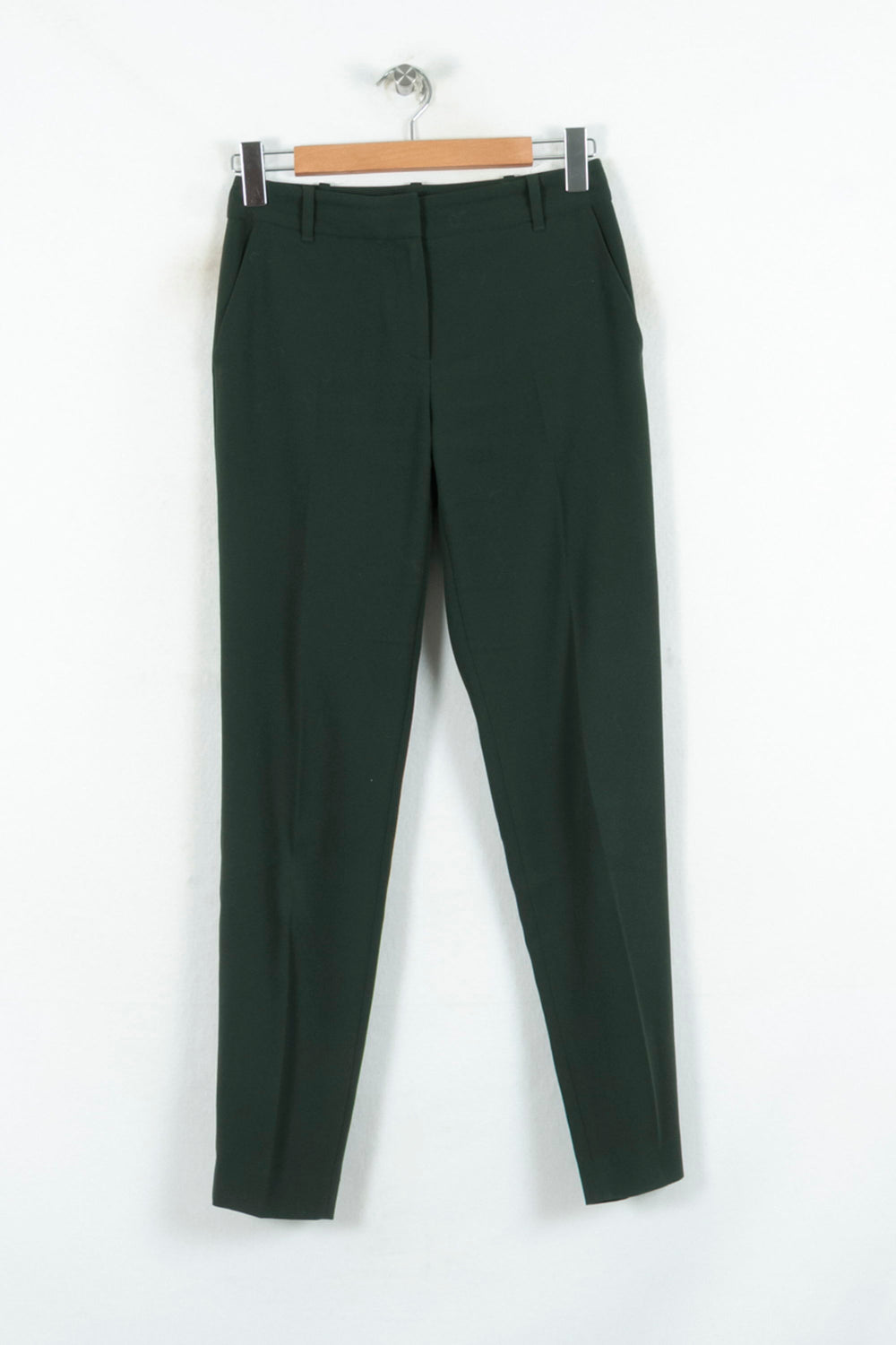 Pantalon Vert - Taille XS/34 de la marque Caroll | PARAD80585 - Vendu par Paradigme - Image 2