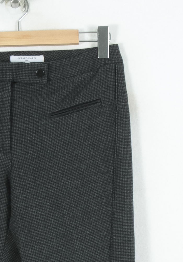 Pantalon Droit Gris - Taille M/38 de la marque Gerard Darel | PARAD80586 - Vendu par Paradigme - Image 3