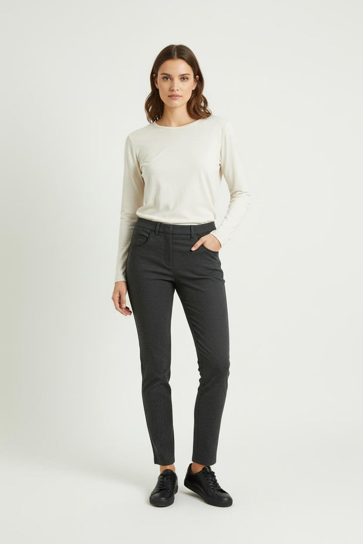 Pantalon Droit Gris - Taille M/38 de la marque Gerard Darel | PARAD80586 - Vendu par Paradigme - Image 1