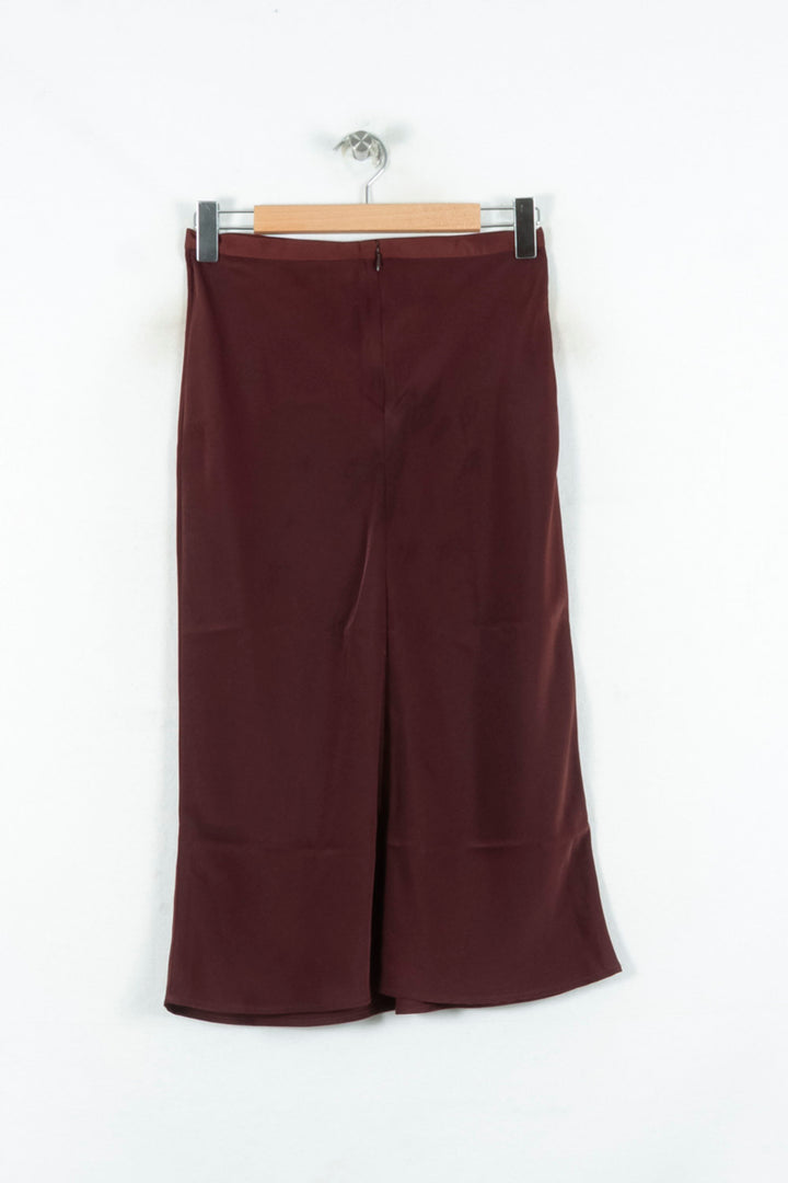 Jupe Midi Marron - Taille L/40 de la marque Karl Marc John | PARAD80589 - Vendu par Paradigme - Image 4