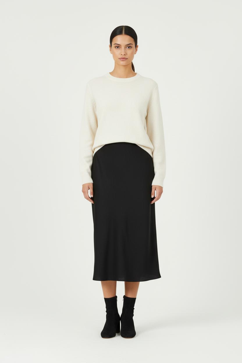 Jupe Midi Noire - Taille M/38 de la marque Karl Marc John | PARAD80591 - Vendu par Paradigme - Image 1