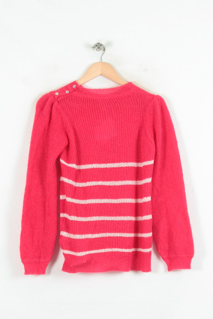 Pull Rose et Blanc - Taille S/36 de la marque Karl Marc John | PARAD80593 - Vendu par Paradigme - Image 4
