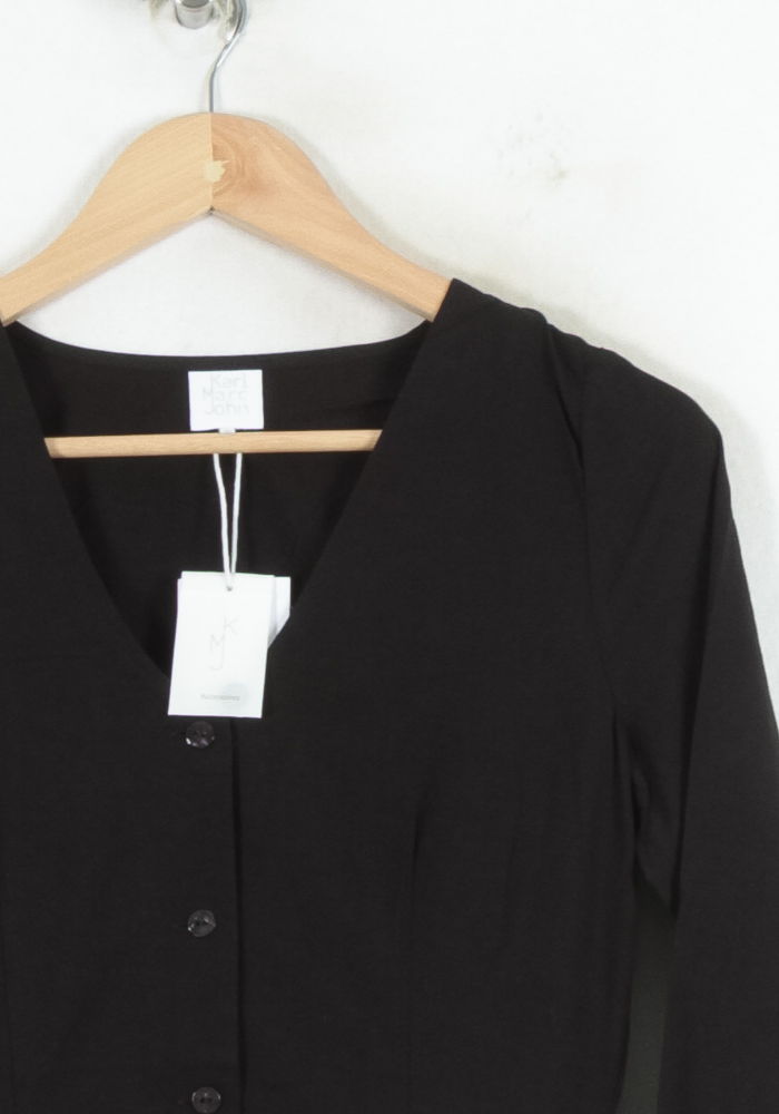 Robe Chemise Noire - Taille S/36 de la marque Karl Marc John | PARAD80594 - Vendu par Paradigme - Image 3