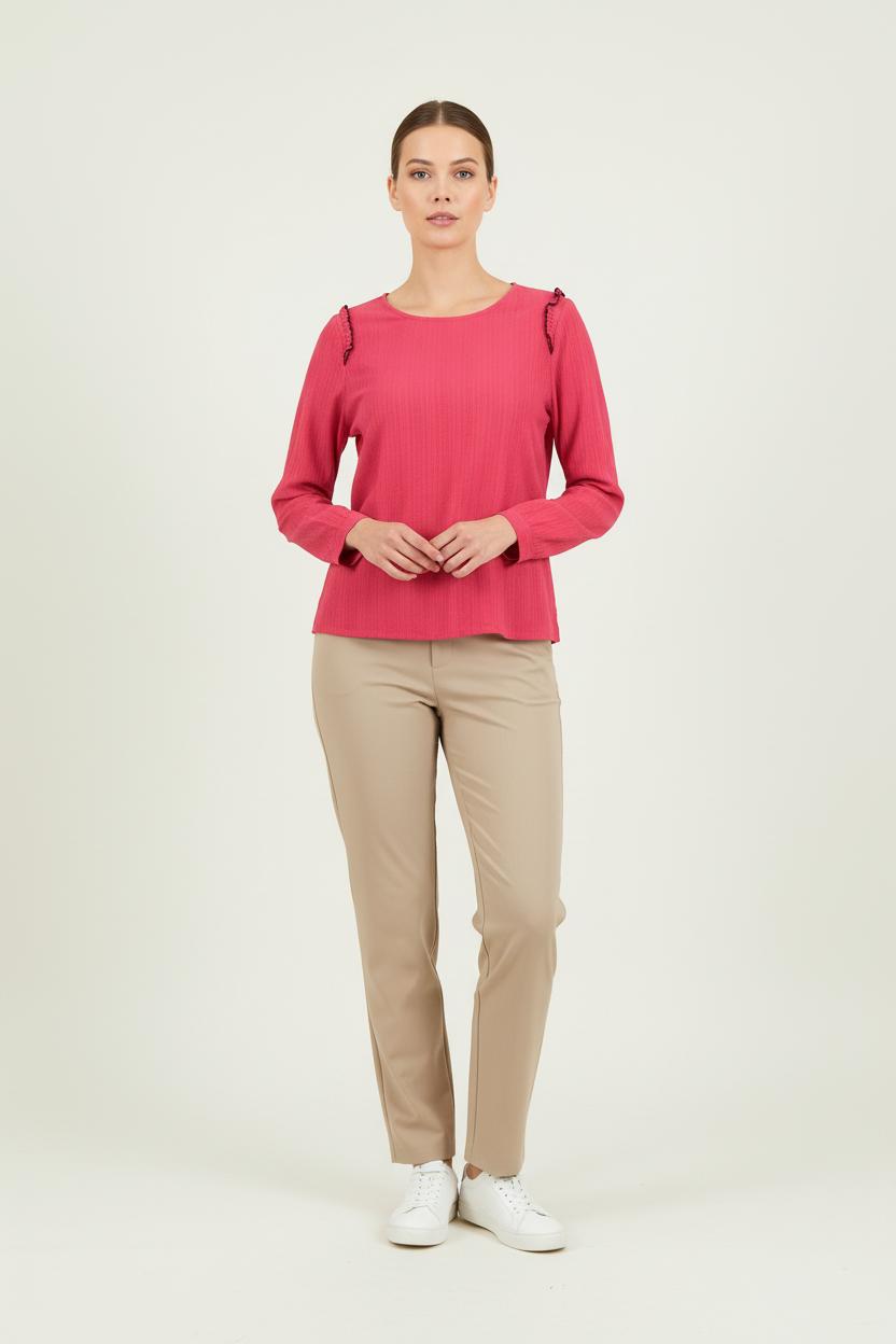 Blouse Rouge - Taille XS/34 de la marque Karl Marc John | PARAD80595 - Vendu par Paradigme - Image 1