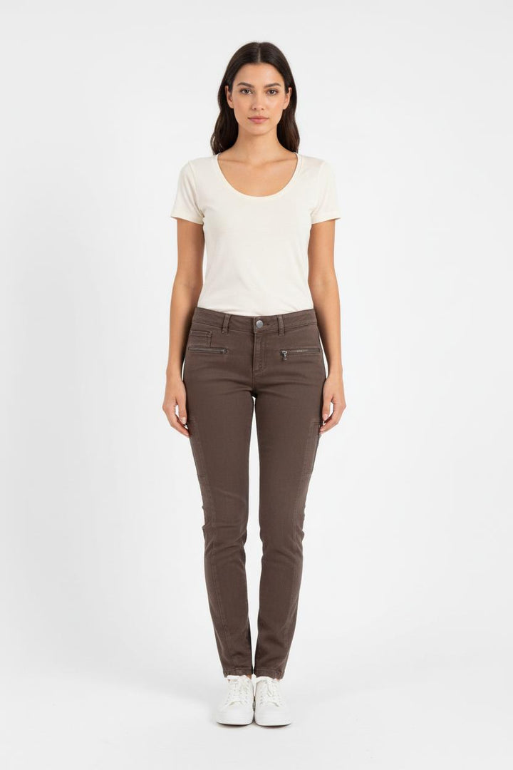 Pantalon Marron - Taille S/36 de la marque ZAPA | PARAD80598 - Vendu par Paradigme - Image 1