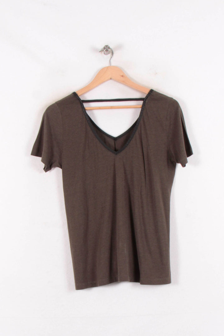 Tee-shirt Marron - Taille S/36 de la marque ZAPA | PARAD80600 - Vendu par Paradigme - Image 4