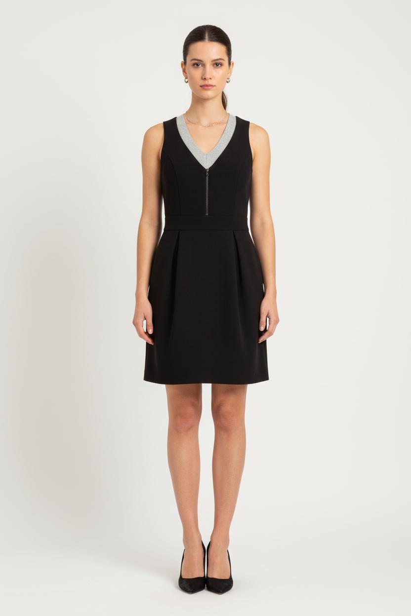 Robe Patineuse Noire - Taille XS/34 de la marque ZAPA | PARAD80602 - Vendu par Paradigme - Image 1